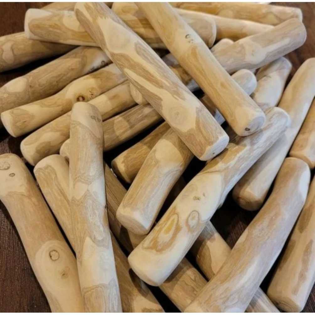 Coffee Wood Dog Toy